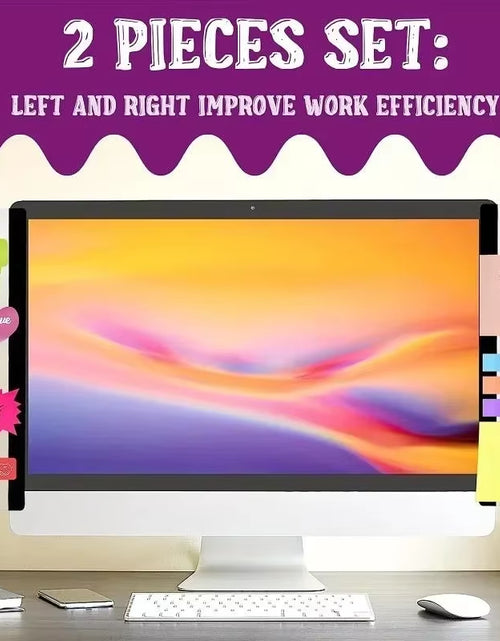 Load image into Gallery viewer, 1Pc Computer Monitor Memo Board Computer Message Board Office Supplies Computer Note Clip Home Office Desk Accessories Decor
