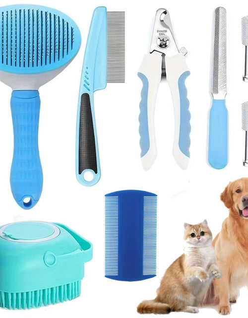 Load image into Gallery viewer, Professional Pet Nail Clipper Stainless Steel Dog Cat Nail Trimmer Labor-Saving Nail Clipper Convenient Dog Grooming Supplies
