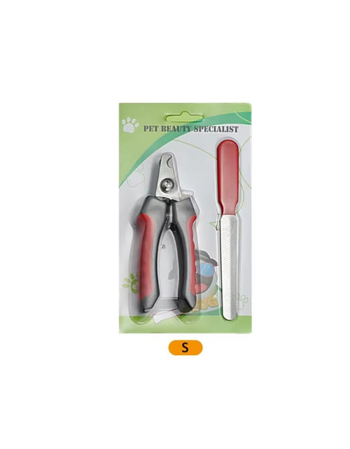 Load image into Gallery viewer, Professional Pet Nail Clipper Stainless Steel Dog Cat Nail Trimmer Labor-Saving Nail Clipper Convenient Dog Grooming Supplies
