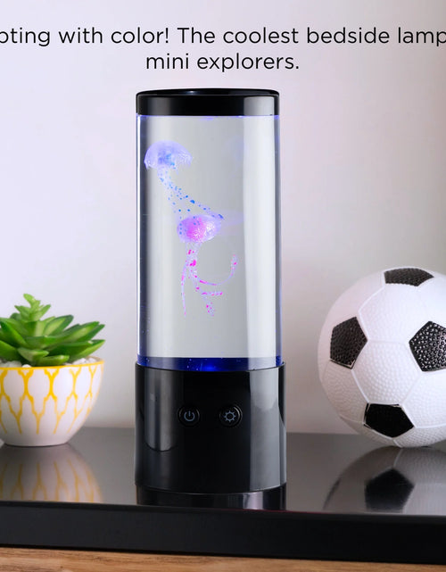 Load image into Gallery viewer, Jellyfish Night Light Lamp Motion &amp; Multicolor Leds - Easy Mode Switching, USB Powered - 9"

