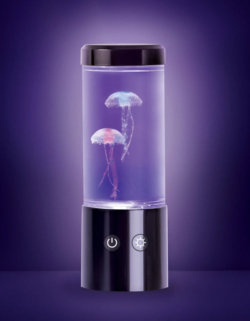 Load image into Gallery viewer, Jellyfish Night Light Lamp Motion &amp; Multicolor Leds - Easy Mode Switching, USB Powered - 9"

