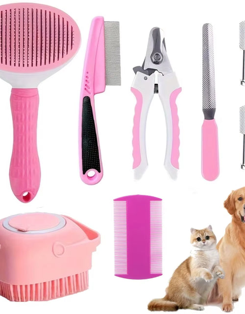 Load image into Gallery viewer, Professional Pet Nail Clipper Stainless Steel Dog Cat Nail Trimmer Labor-Saving Nail Clipper Convenient Dog Grooming Supplies

