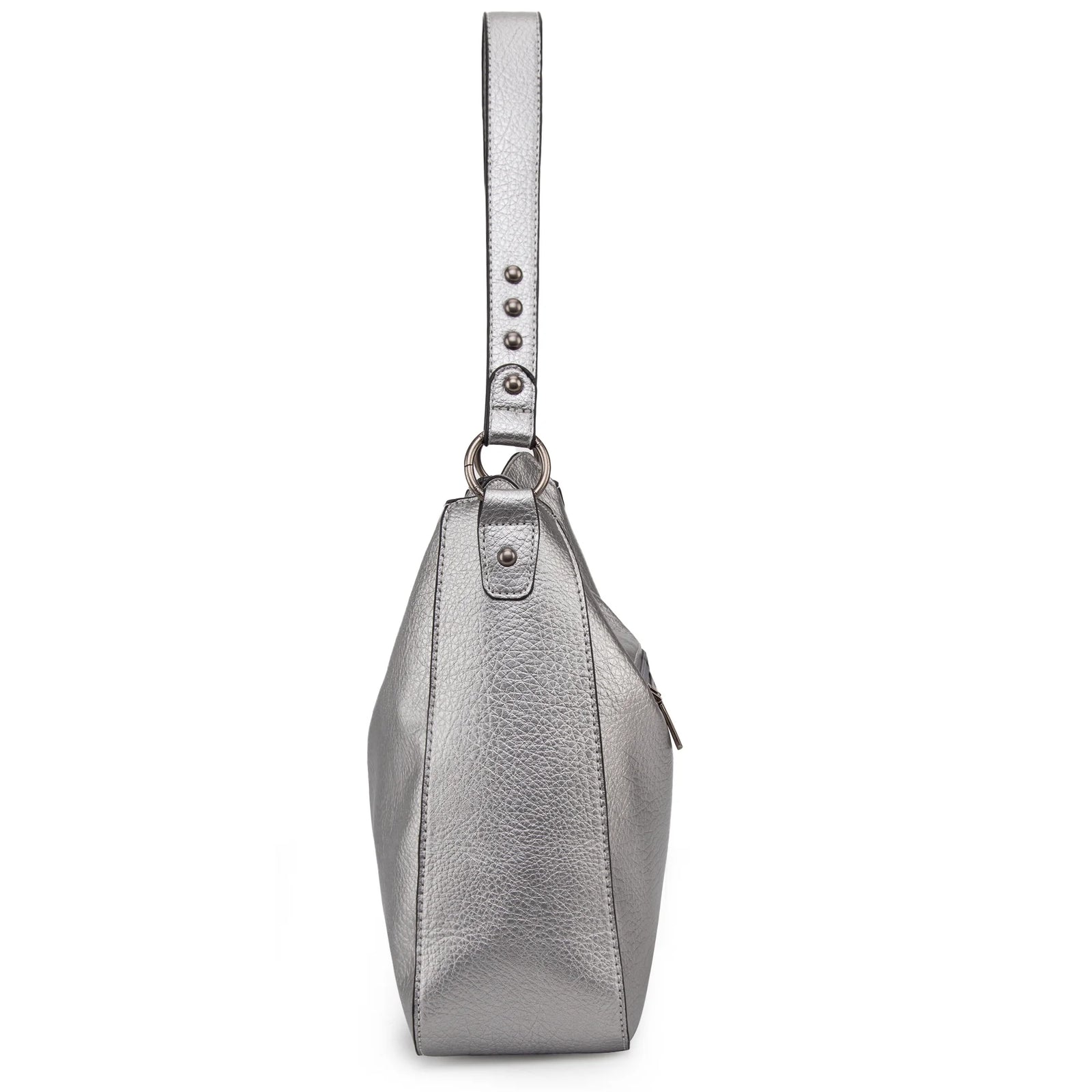 Hobo Bag for Women Crossbody Purse and Handbags Ladies Chic Shoulder Bags, Pearl Silver