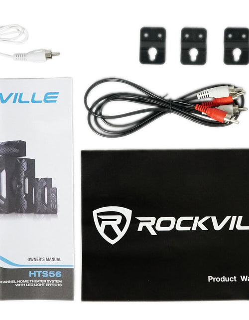 Load image into Gallery viewer, Rockville HTS56 1000W 5.1 Channel Home Theater System/Bluetoo
