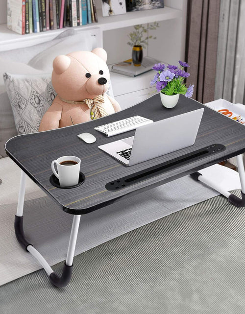 Load image into Gallery viewer, HBN Laptop Desk, Laptop Bed Stand Foldable, Laptop Table Folding Breakfast Tray

