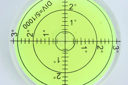 PrecisionPro 60MM PMMA Bubble Level – Accurate Surface Measurement Tool for Perfect Alignment